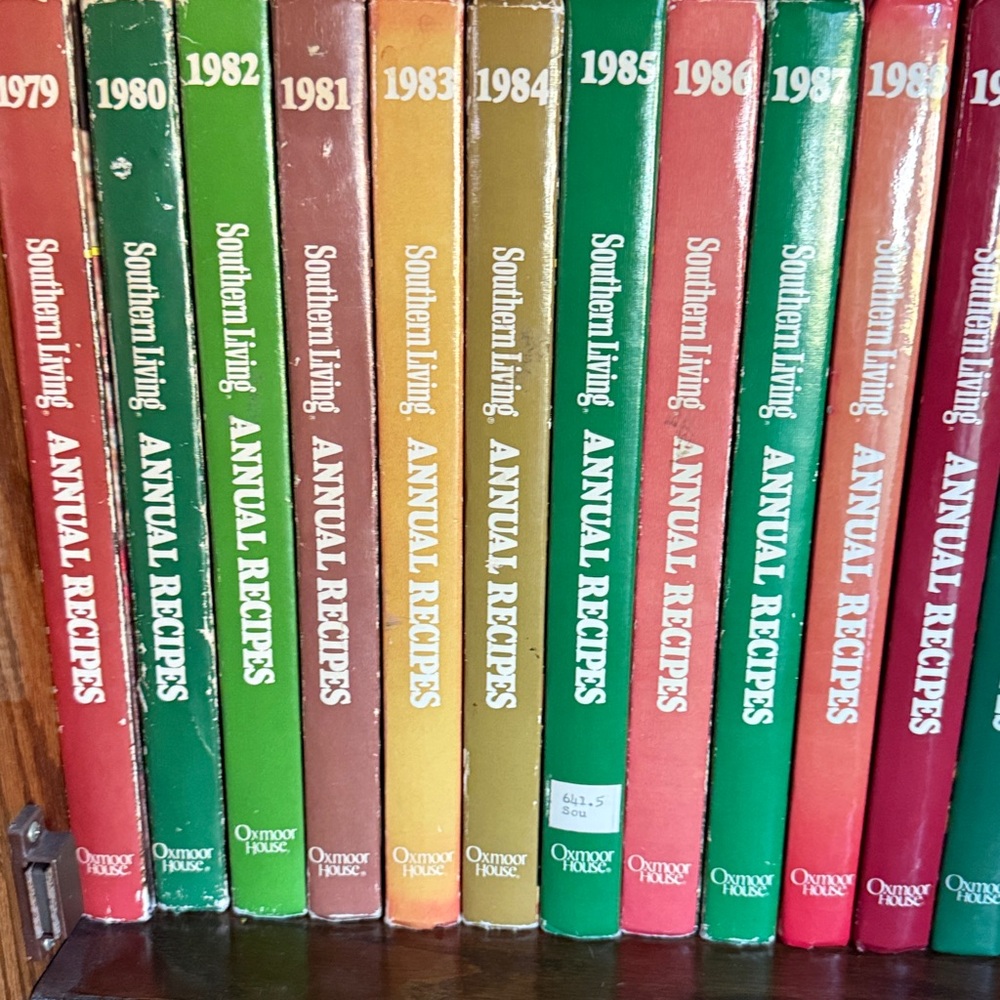 TWO for $10 Southern Living Cookbook 1979-2007